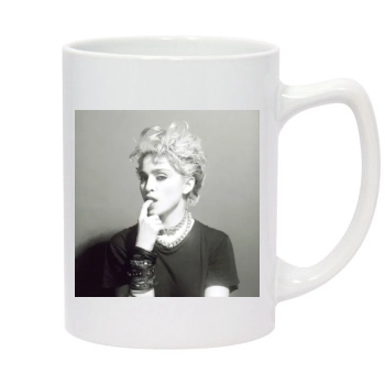 Madonna 14oz White Statesman Mug