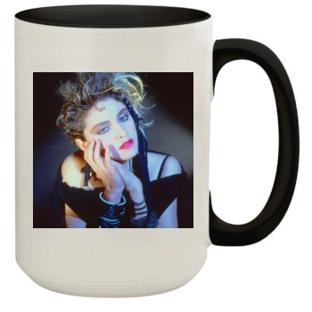 Madonna 15oz Colored Inner & Handle Mug