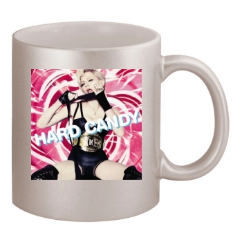 Madonna 11oz Metallic Silver Mug