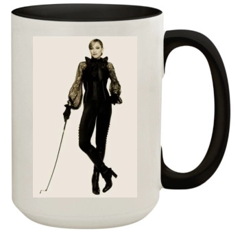 Madonna 15oz Colored Inner & Handle Mug