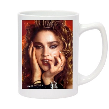 Madonna 14oz White Statesman Mug