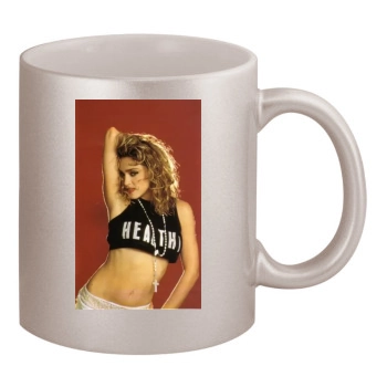 Madonna 11oz Metallic Silver Mug