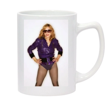 Madonna 14oz White Statesman Mug