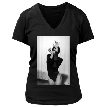 Madonna Women's Deep V-Neck TShirt