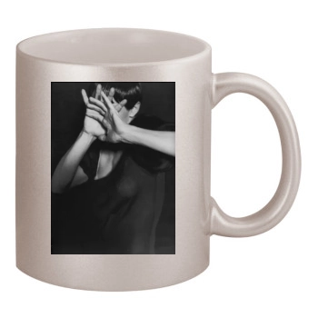 Madonna 11oz Metallic Silver Mug