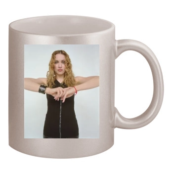 Madonna 11oz Metallic Silver Mug