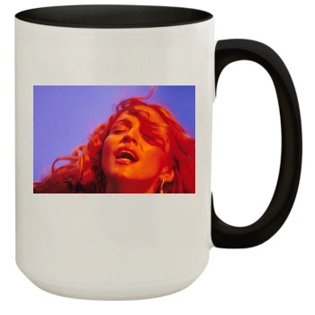 Madonna 15oz Colored Inner & Handle Mug