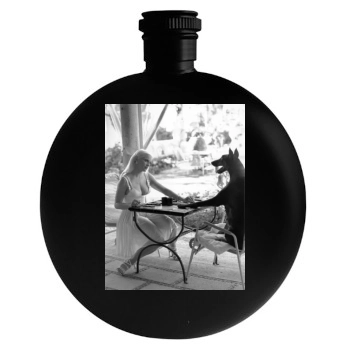 Madonna Round Flask