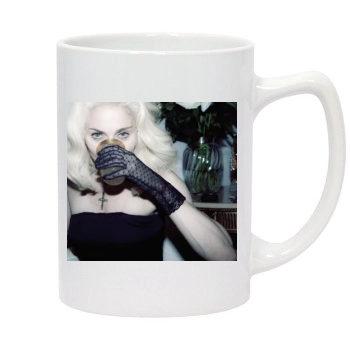 Madonna 14oz White Statesman Mug