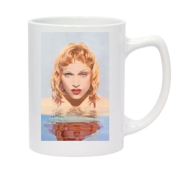 Madonna 14oz White Statesman Mug