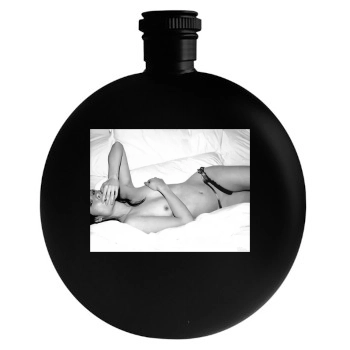 Lucy Liu Round Flask