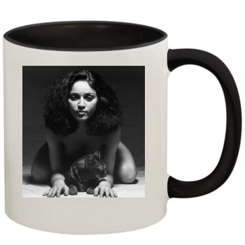 Madonna 11oz Colored Inner & Handle Mug