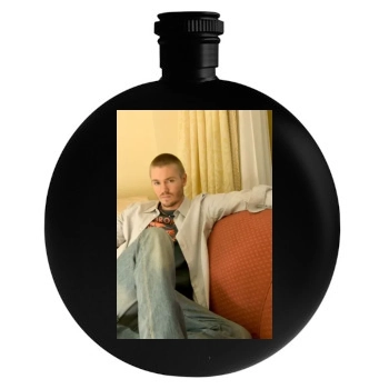 Chad Michael Murray Round Flask