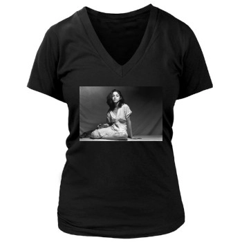 Madonna Women's Deep V-Neck TShirt