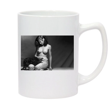 Madonna 14oz White Statesman Mug