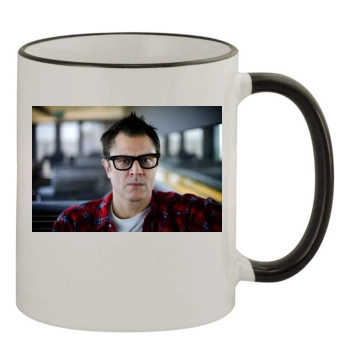 Johnny Knoxville 11oz Colored Rim & Handle Mug