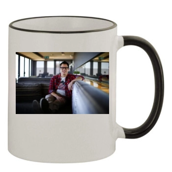 Johnny Knoxville 11oz Colored Rim & Handle Mug