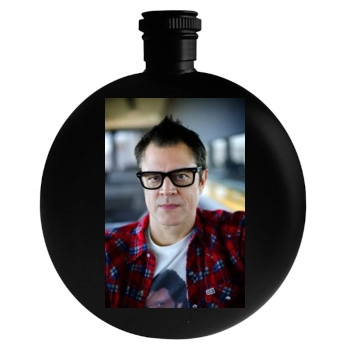 Johnny Knoxville Round Flask