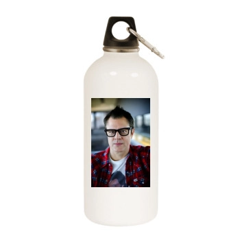 Johnny Knoxville White Water Bottle With Carabiner