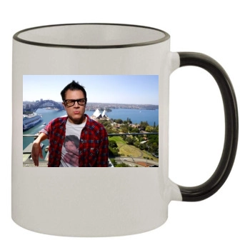 Johnny Knoxville 11oz Colored Rim & Handle Mug