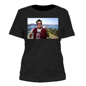 Johnny Knoxville Women's Cut T-Shirt