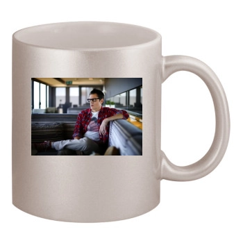 Johnny Knoxville 11oz Metallic Silver Mug