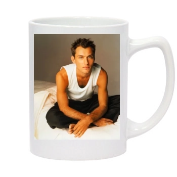 Jude Law 14oz White Statesman Mug