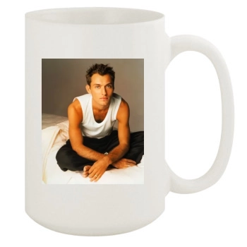 Jude Law 15oz White Mug