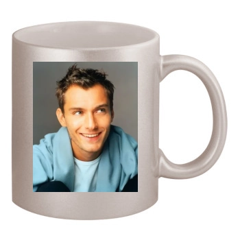 Jude Law 11oz Metallic Silver Mug