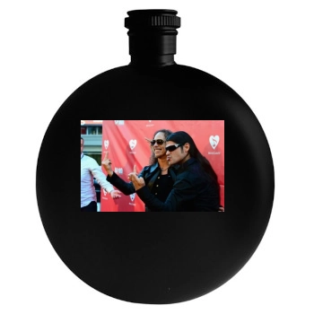 Metallica Round Flask