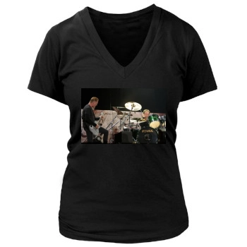 Metallica Women's Deep V-Neck TShirt