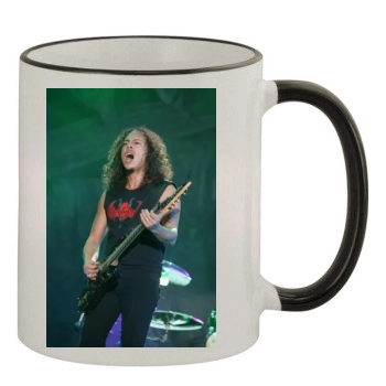 Metallica 11oz Colored Rim & Handle Mug