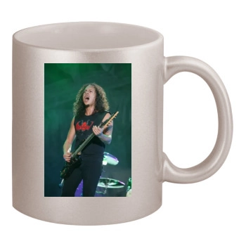 Metallica 11oz Metallic Silver Mug