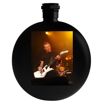 Metallica Round Flask
