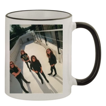 Metallica 11oz Colored Rim & Handle Mug