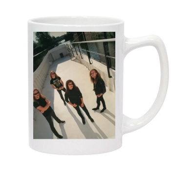 Metallica 14oz White Statesman Mug