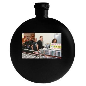 Metallica Round Flask