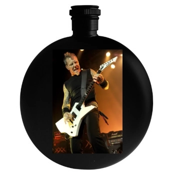 Metallica Round Flask