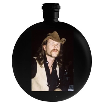 Metallica Round Flask