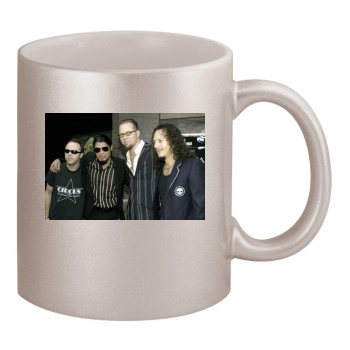 Metallica 11oz Metallic Silver Mug