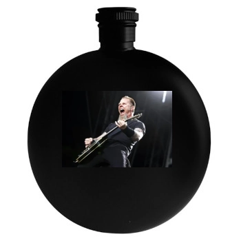 Metallica Round Flask