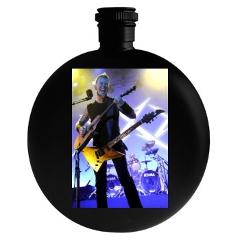 Metallica Round Flask