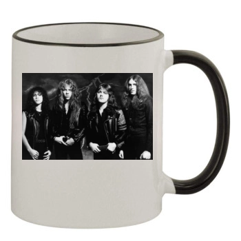 Metallica 11oz Colored Rim & Handle Mug