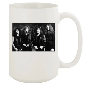 Metallica 15oz White Mug