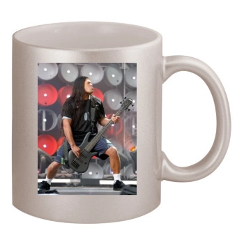 Metallica 11oz Metallic Silver Mug