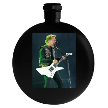 Metallica Round Flask