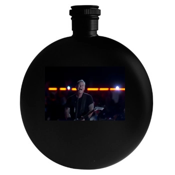 Metallica Round Flask