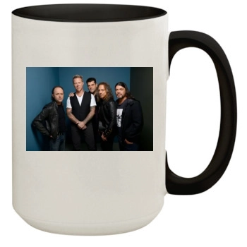 Metallica 15oz Colored Inner & Handle Mug