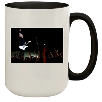 Metallica 15oz Colored Inner & Handle Mug