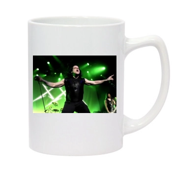 Metallica 14oz White Statesman Mug